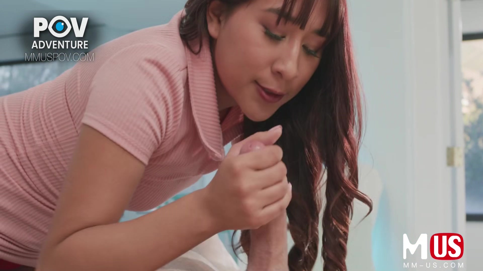 Real POV Adventure: Sexy Brunette Gives A Happy Ending