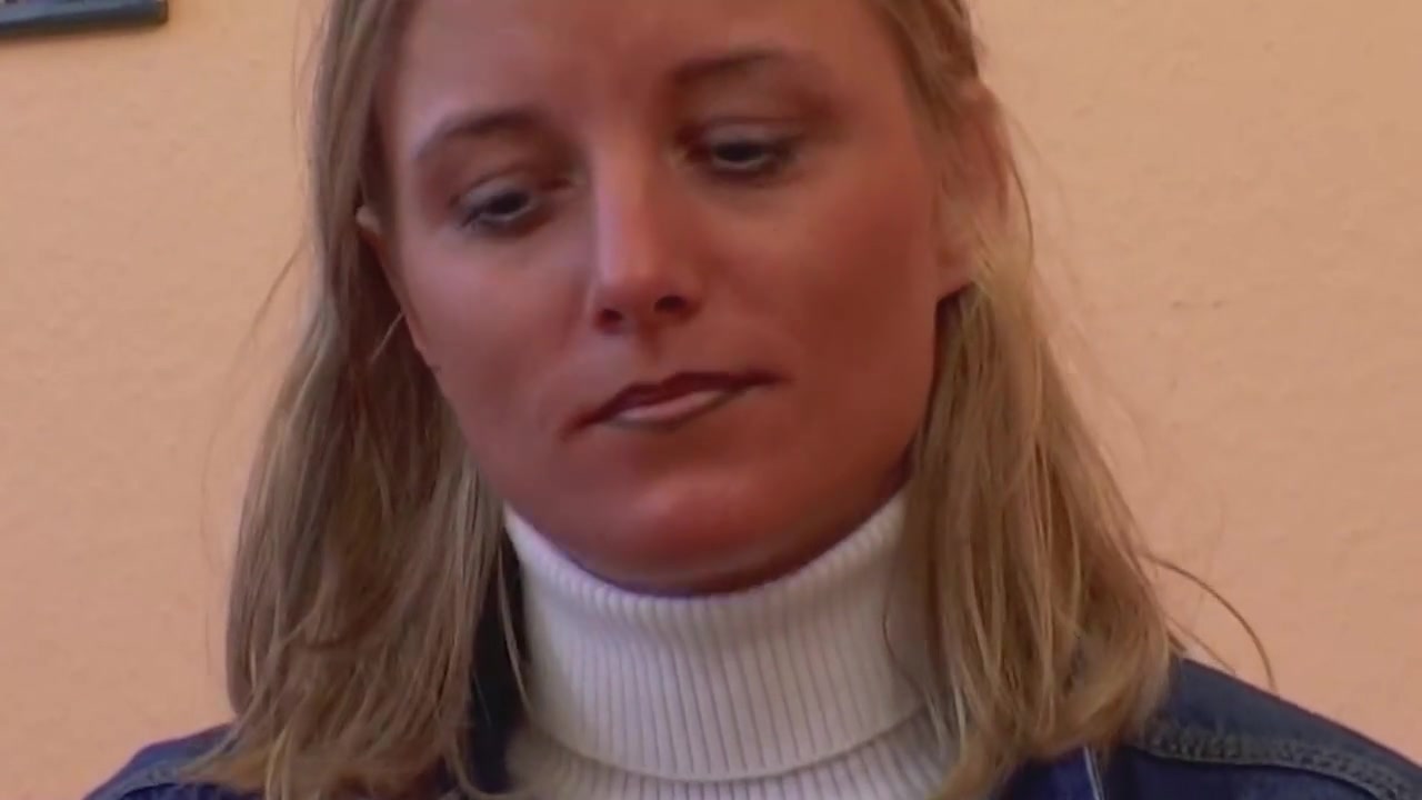 A Slender German Blonde Gets A Big Facial After A Hard Anal