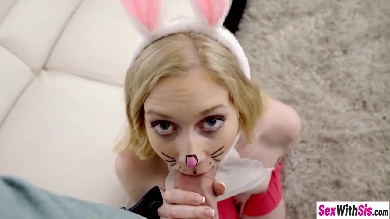 Stepbro Fucking His Easter Bunny Stepsis