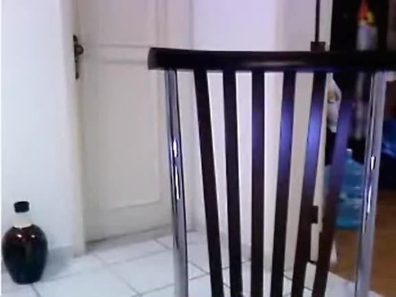 Astonishing Mexican girl uses to chat only with a dildo