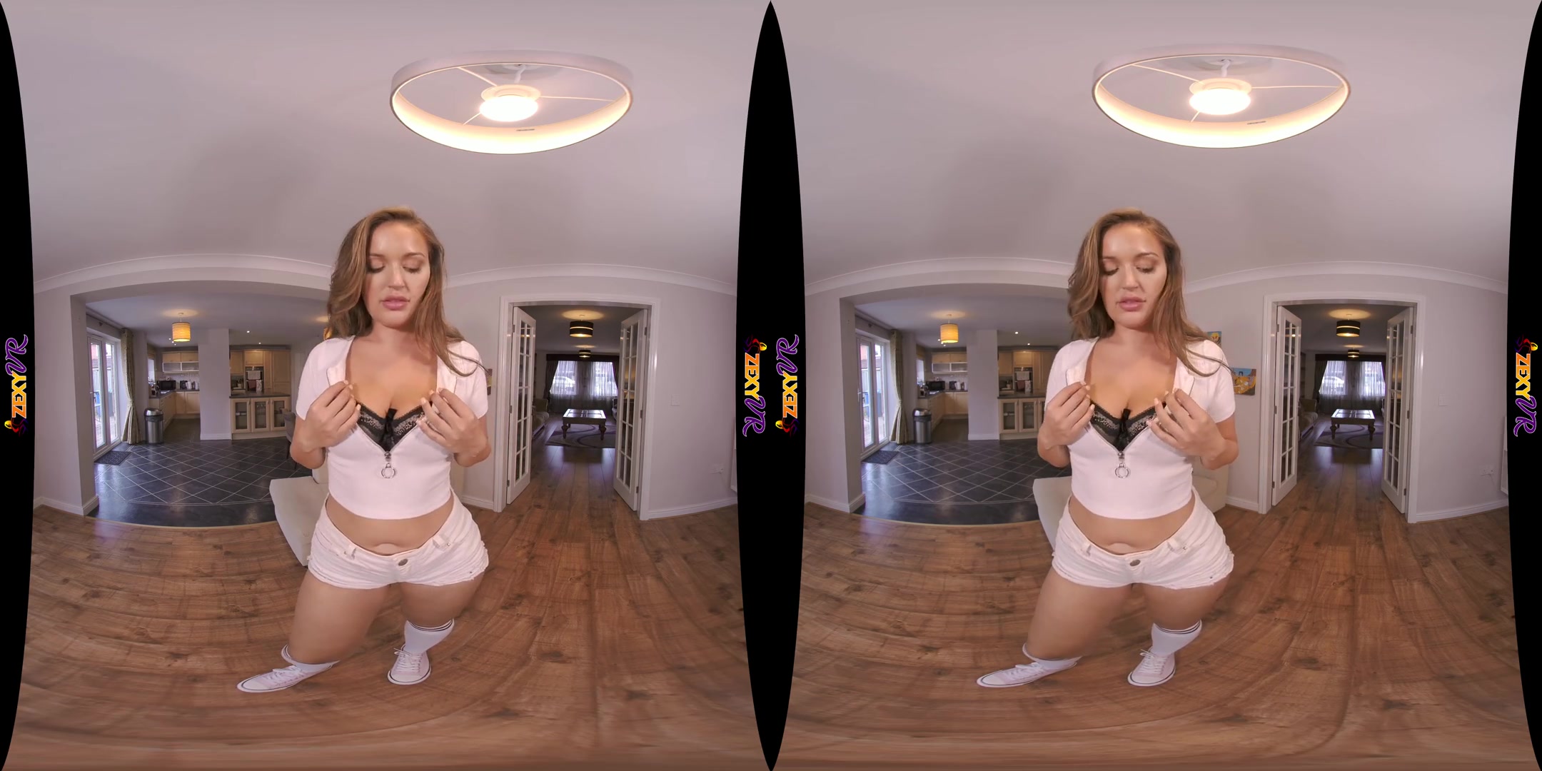 Sexy and Sporty - Busty teen 18+ Babe Stripping for You