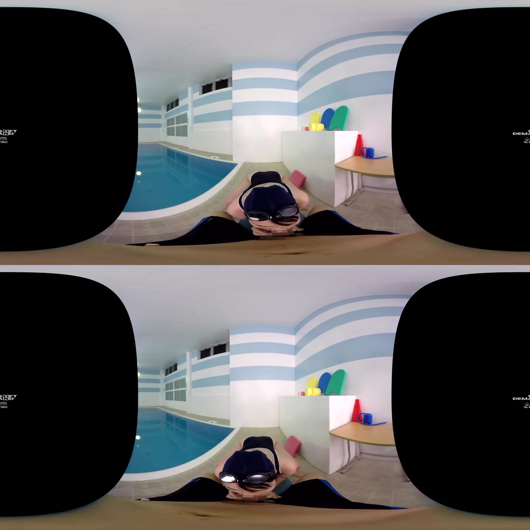 Underwater In VR! Become a Swim Instructor and Sexually Harass All the Swimmers you Want - Asian teen 18+ Poolside Hardcore