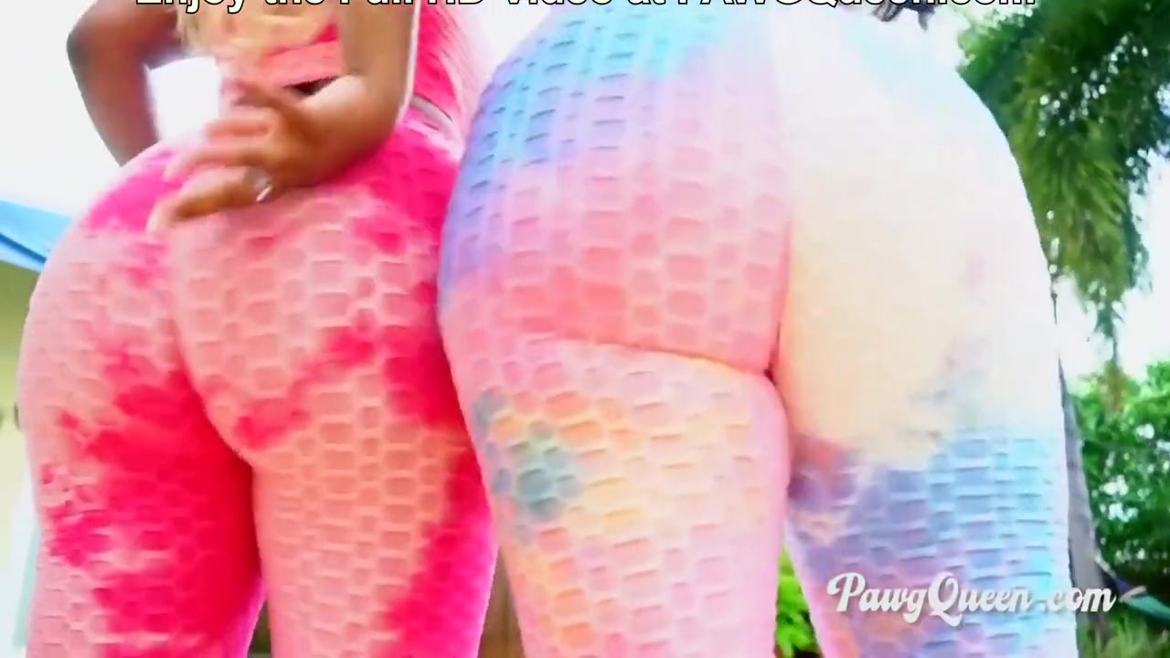 Pawgqueen Twerking Cotton Candy Baddies Ryan Smiles And Breyana Moore