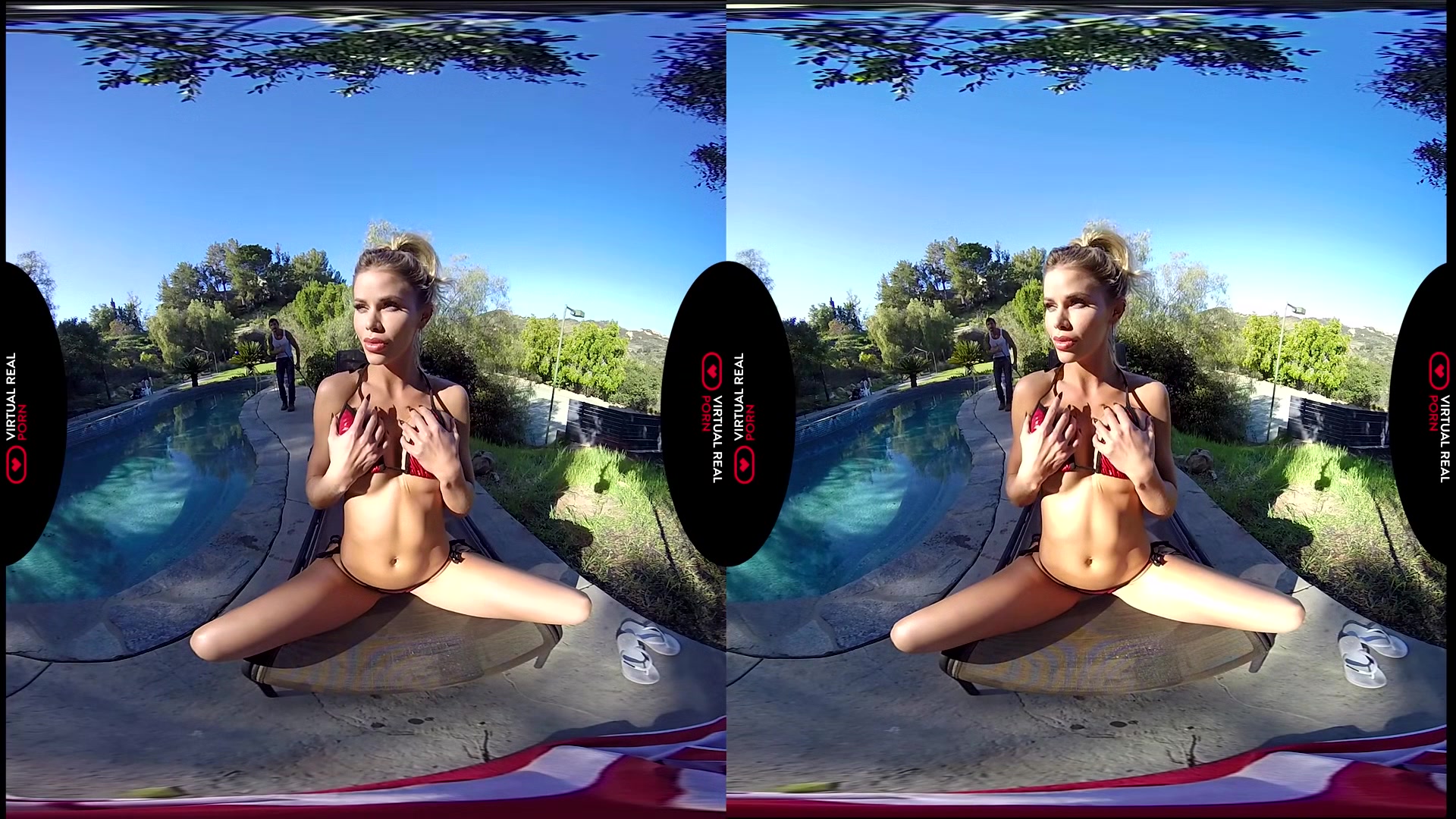 Sunbathe - Busty Blonde Hardcore Bikini - Sexlikereal