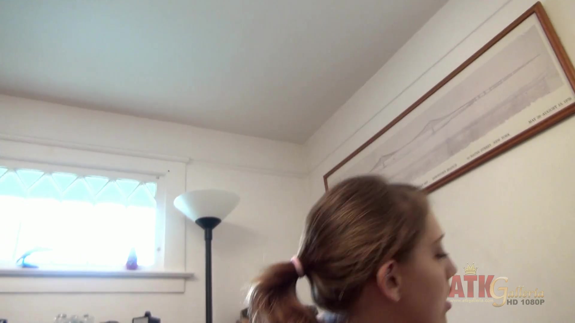 Astonishing brunette masturbation