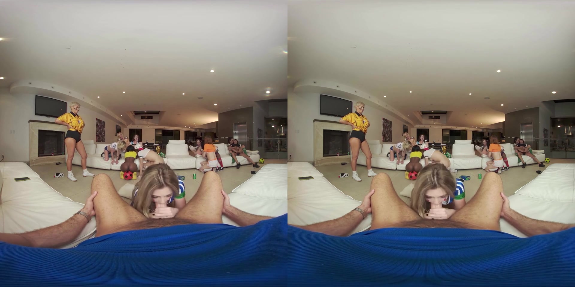 Chloe Foster & Lola Fae & Jane Wilde & Ember Snow & Alexis Avery in VRB World Cup 2018 VR Porn Video - VRBangers