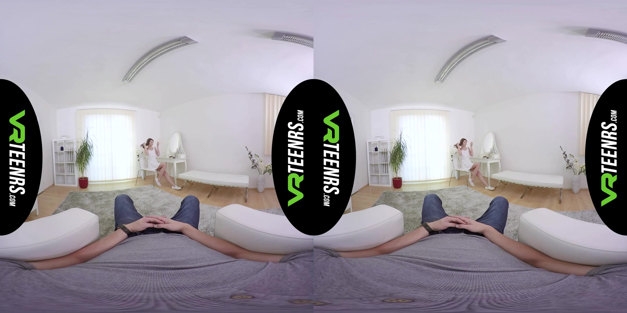 Rebeka Ruby in Lovely teen 18+ Fucked By 2 Cocks VR - VRTeenrs