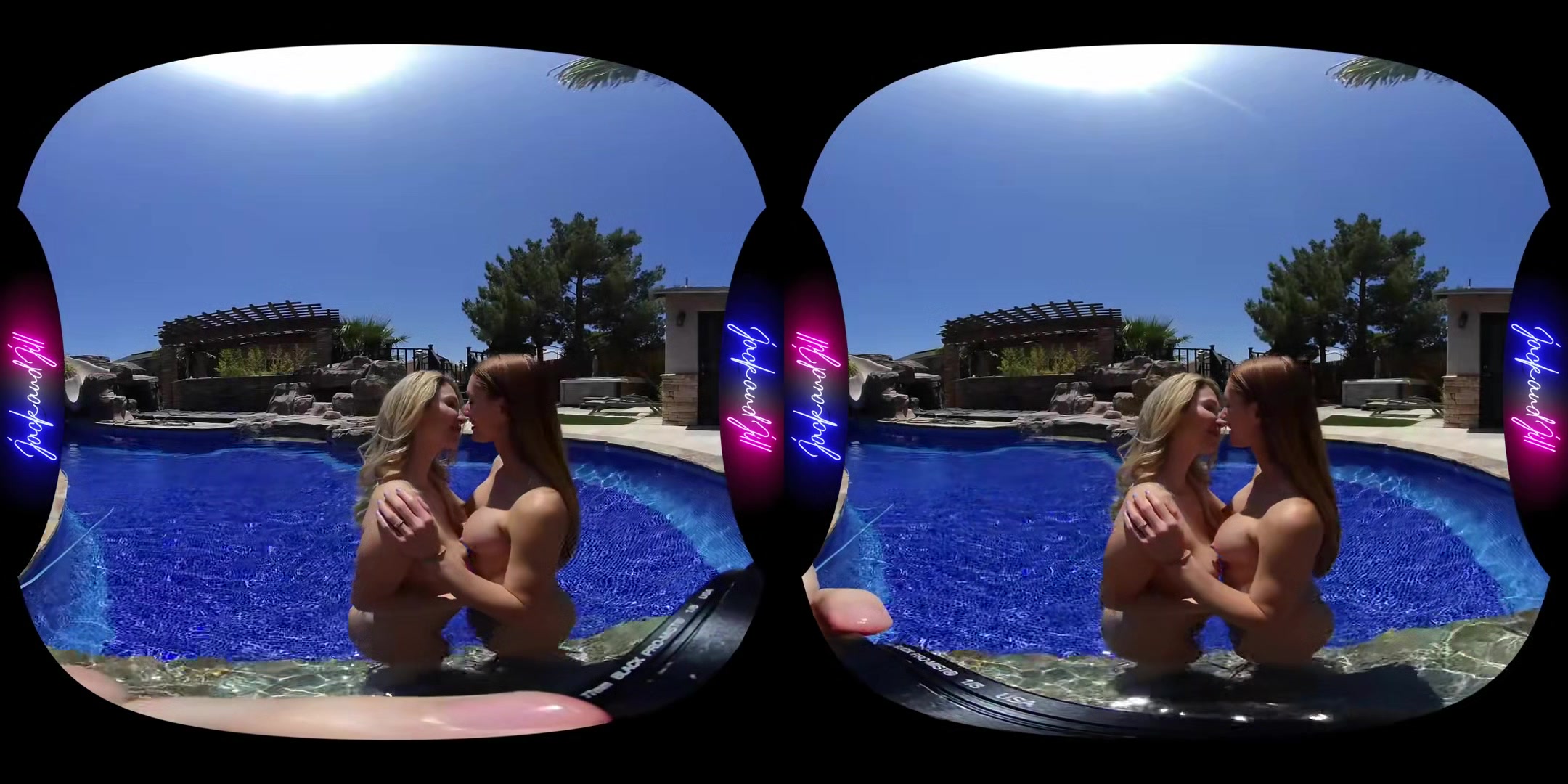 Jessi Rae Poolside 3some - Jackandjillvr