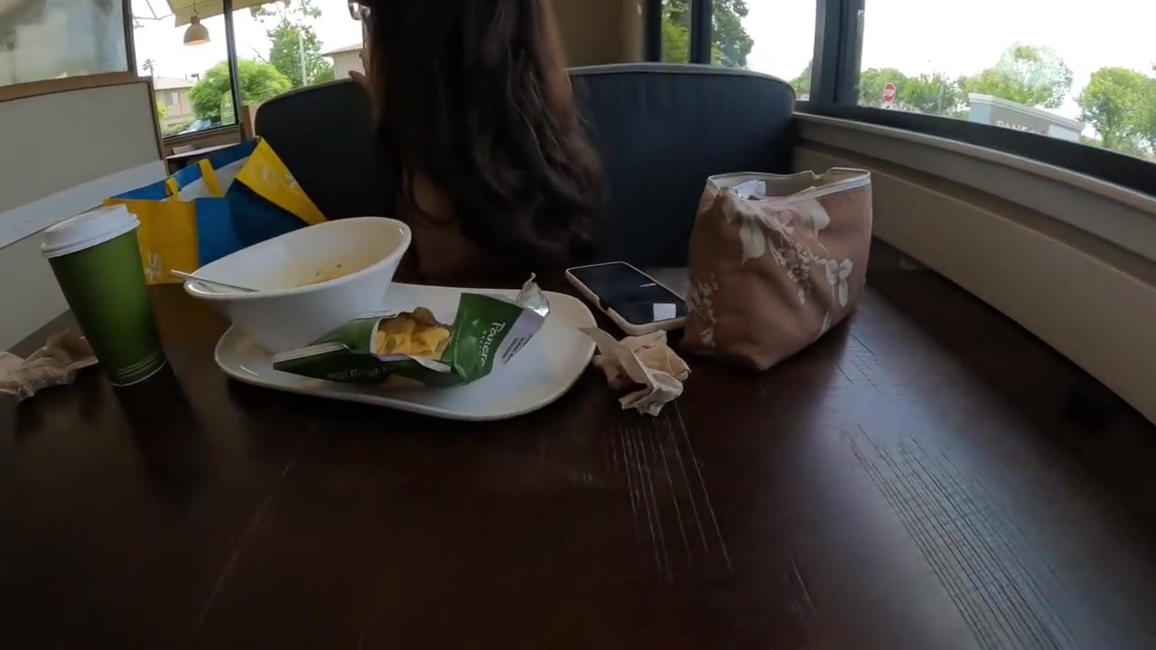 Im Eating Naked In A Restaurant, Showing My Natural 40dds, Playing With My Pussy To Orgasm!