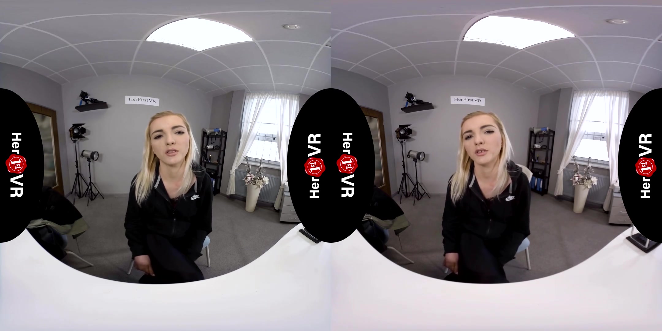 Tyna Gold - First VR Casting - SexLikeReal