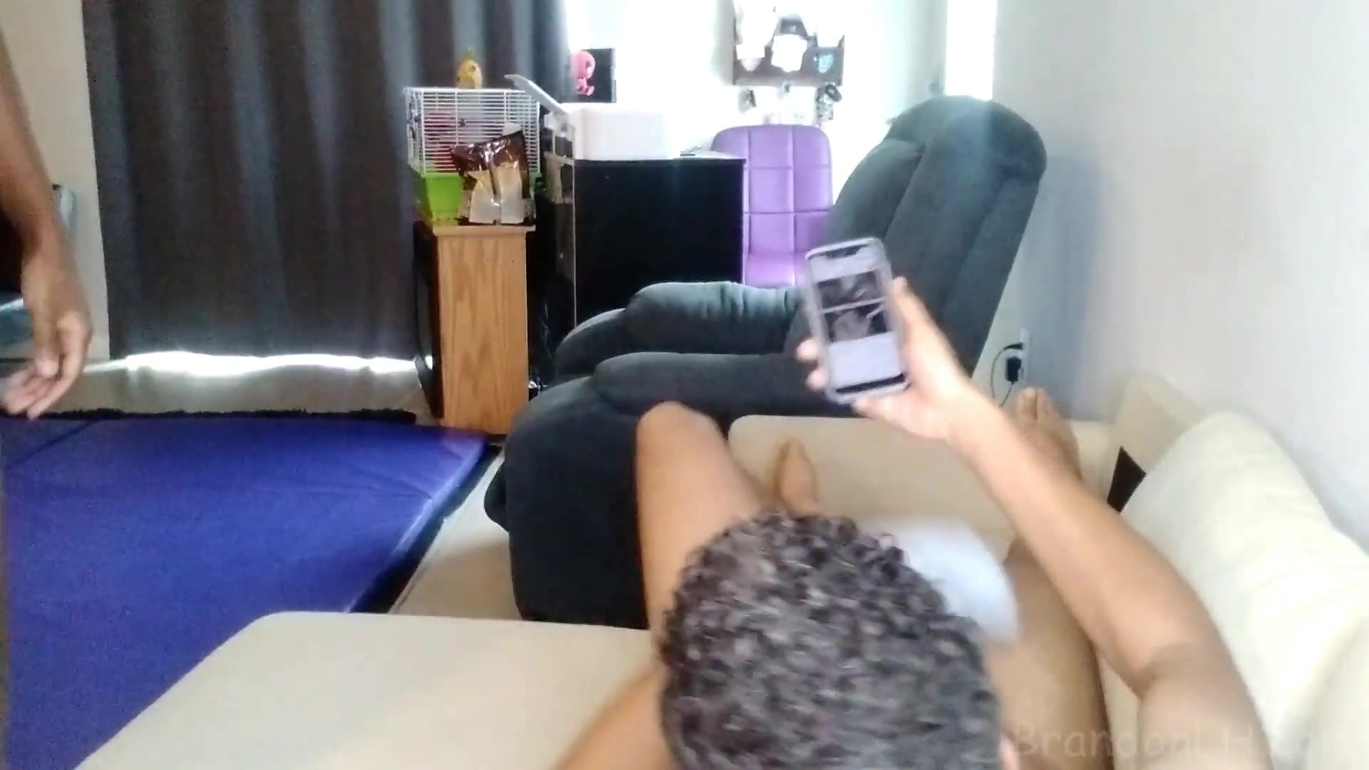 Caught Masturbating By Step Sister Turns Into Live In Person Joi - Brandonlh702