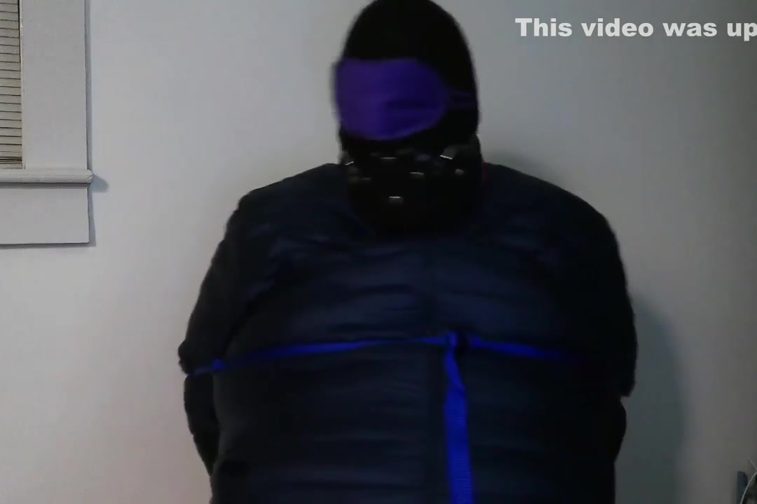 Sissystephanie me Bound, Gagged In A Down Jacket