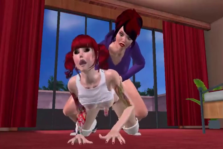 Melanie Fuck the Step sister - 3d hentai sex game