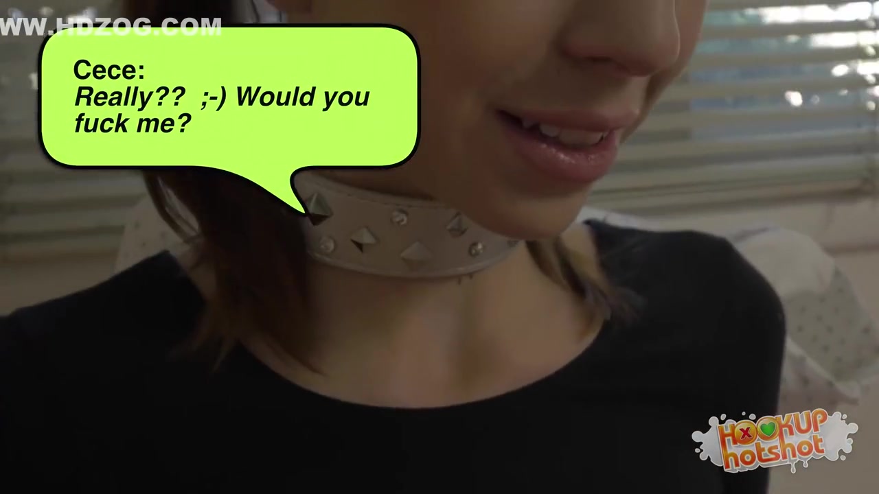 Cute Coed Cocked Creamed ! - Cece Capella