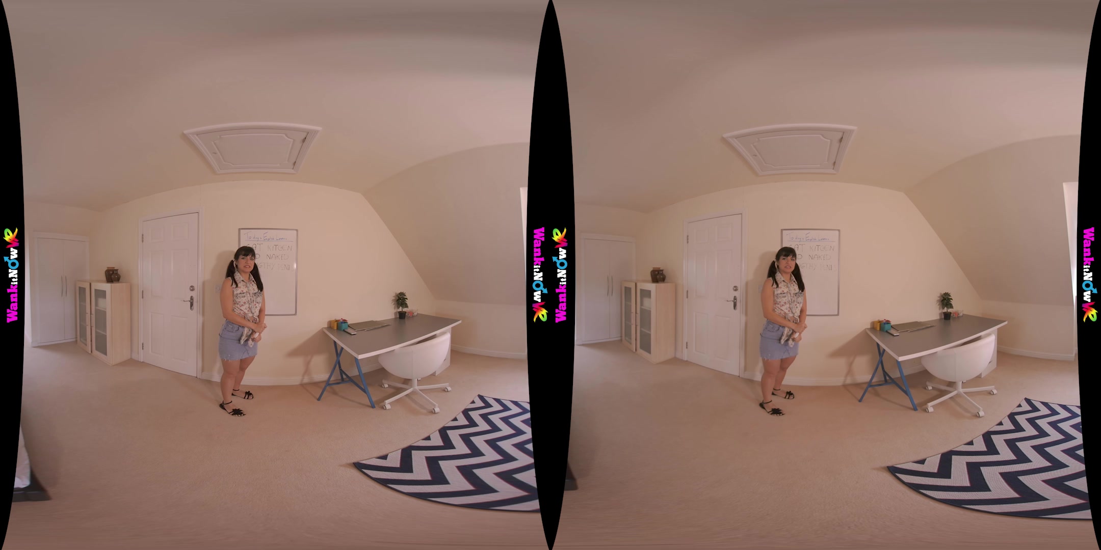 Sexy student 18+ featuring Lily Luxx - WankitNowVR
