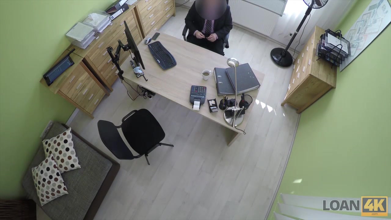 LOAN4K. Brilliant towheaded girl gets money after sex with agent