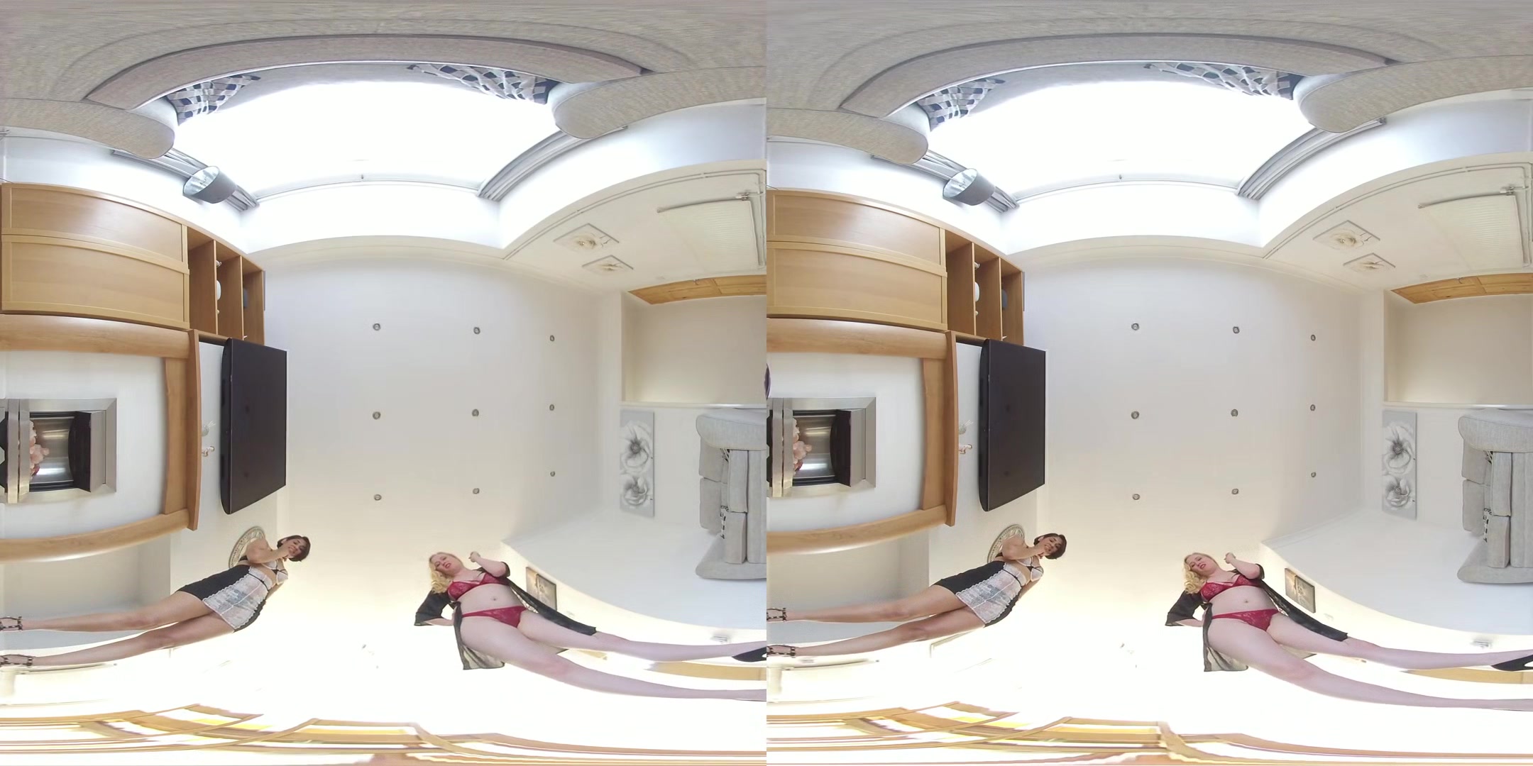 Sahara and Satine - Face Sitting; Fetish POV VR