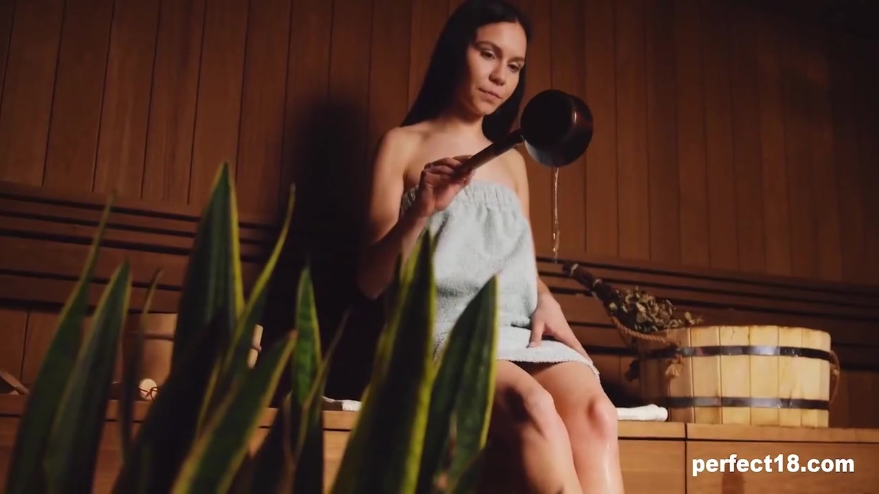 Mia S In Steamy Sauna Makes Pussy Moist