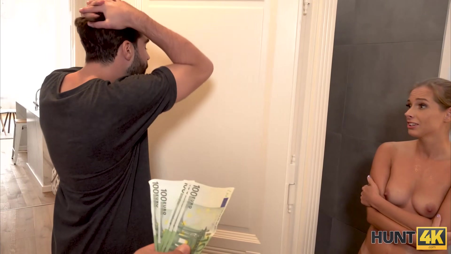 HUNT4K. The wrong door, but the right pussy