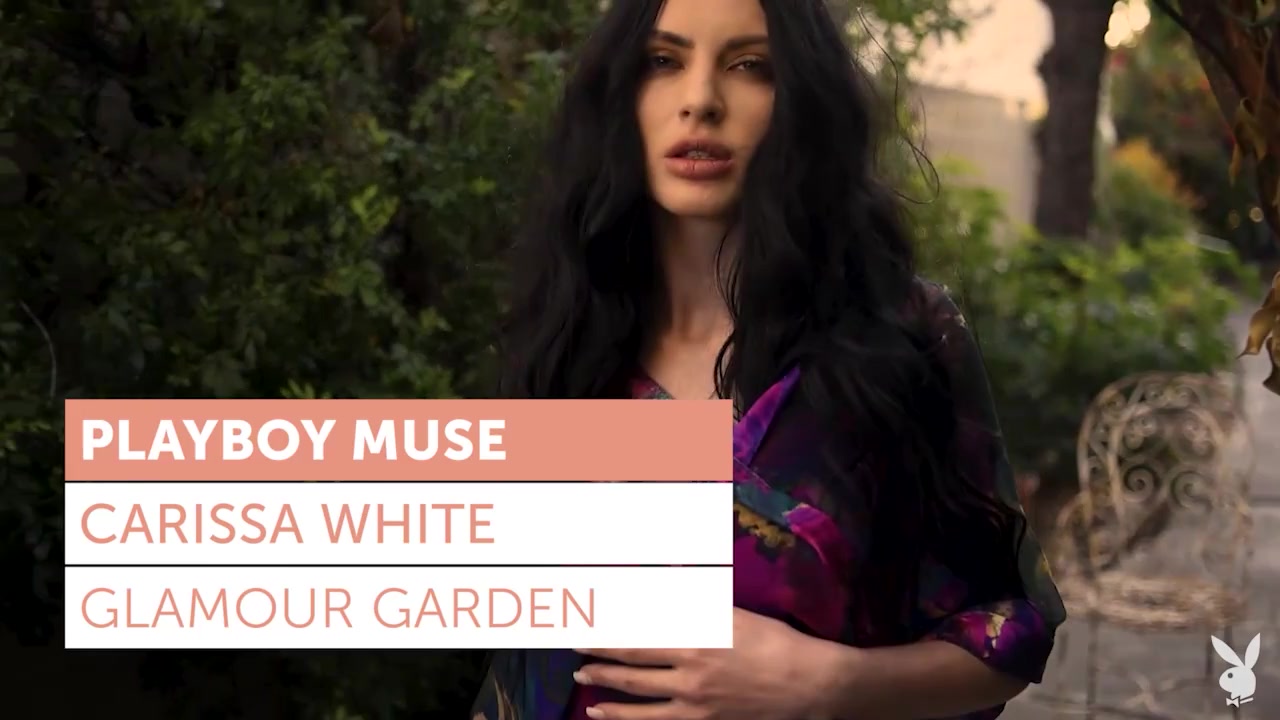 Carissa White in Glamour Garden - PlayboyPlus