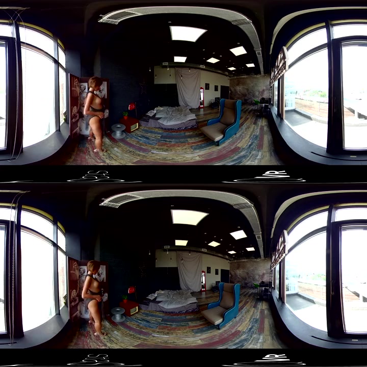 VR porn - Grey Skies Grey Dress 360º - StasyQVR