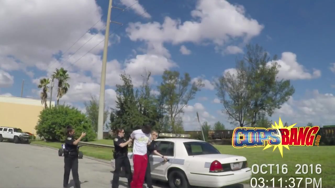 Black Dude Pounding Two Hot Cops