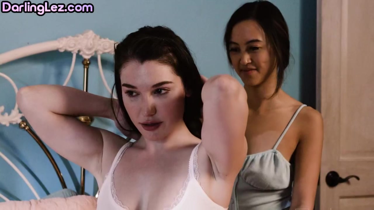 Asian perverted nympho lesbian seduced by dirty dyke
