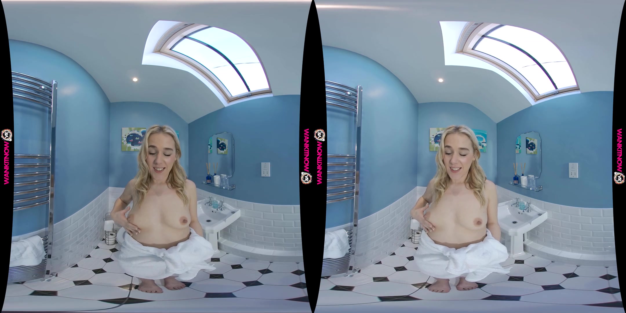 You Can't Wank - Blonde teen 18+ JOI - WankitnowVR - SexLikeReal