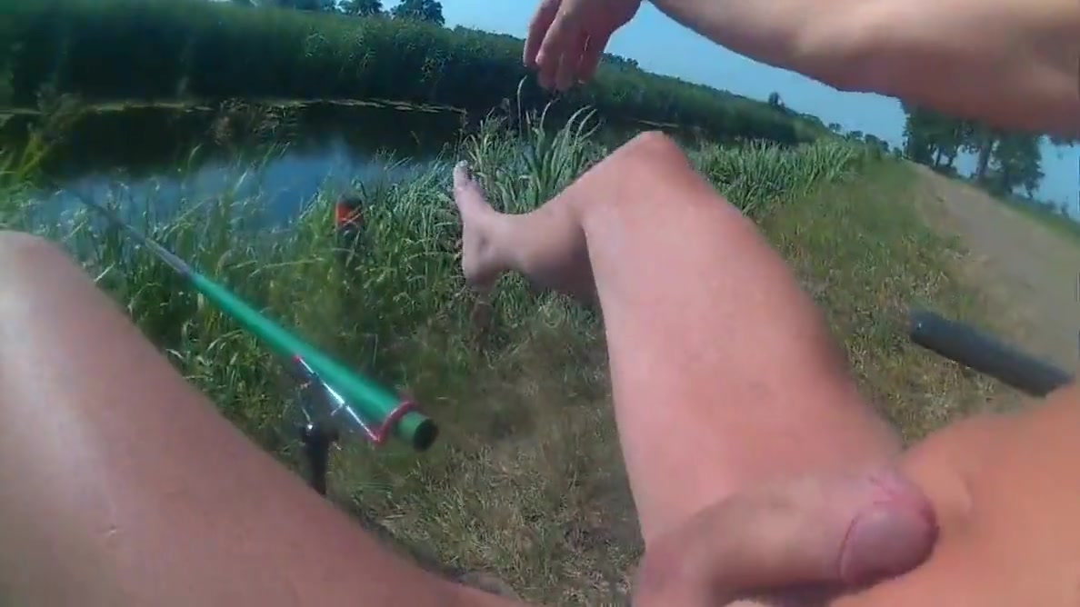 Public Jerking While Fishing