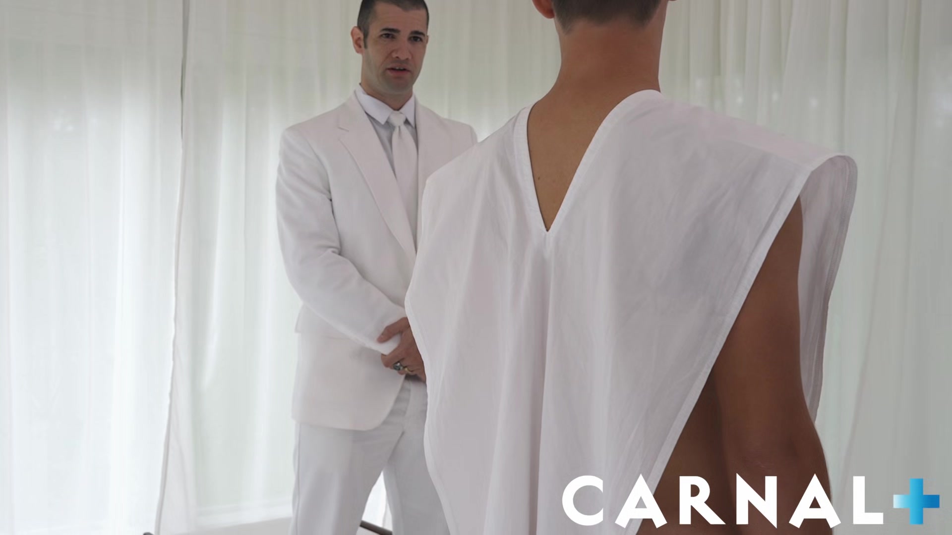 MasonicBoys Suited DILF Kyler Drake barebacks twink in sacred ritual