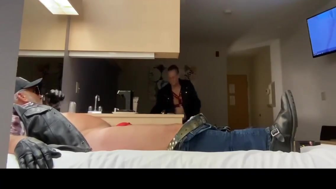 Wearing One Of My Leather Harnesses. He Made Me Smell The Leather And I Liked It. I Felt So Used After He Made Me Beg For Daddys Raw Cock. No Load Refused. We Even Had Beers During Sex. 13 Min