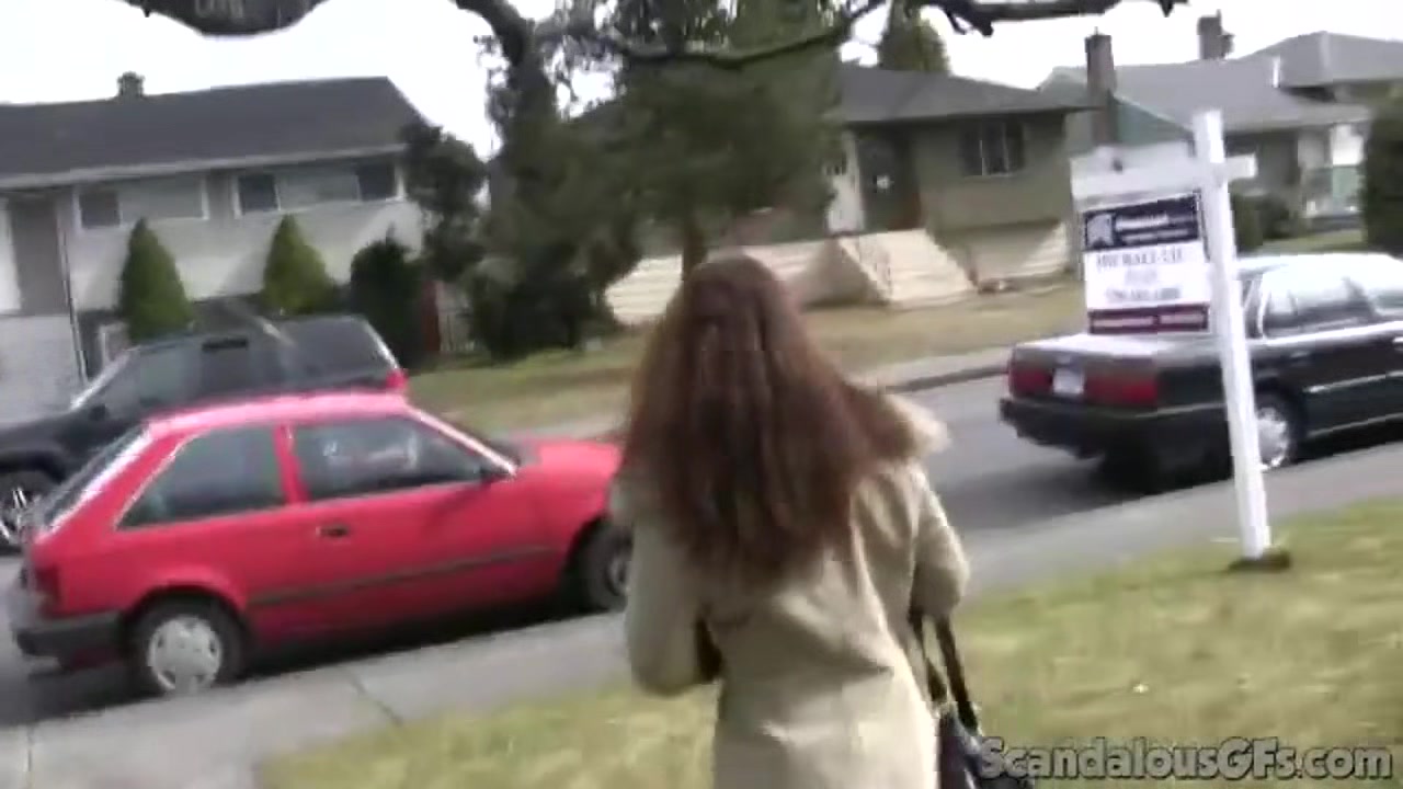 Amateur public slut sucks on little cock