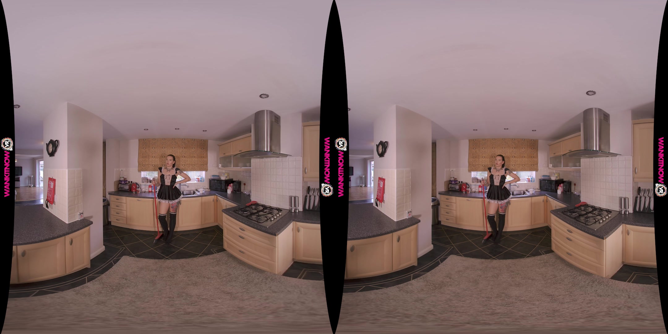 Dirty Maid featuring Keeley - WankitNowVR
