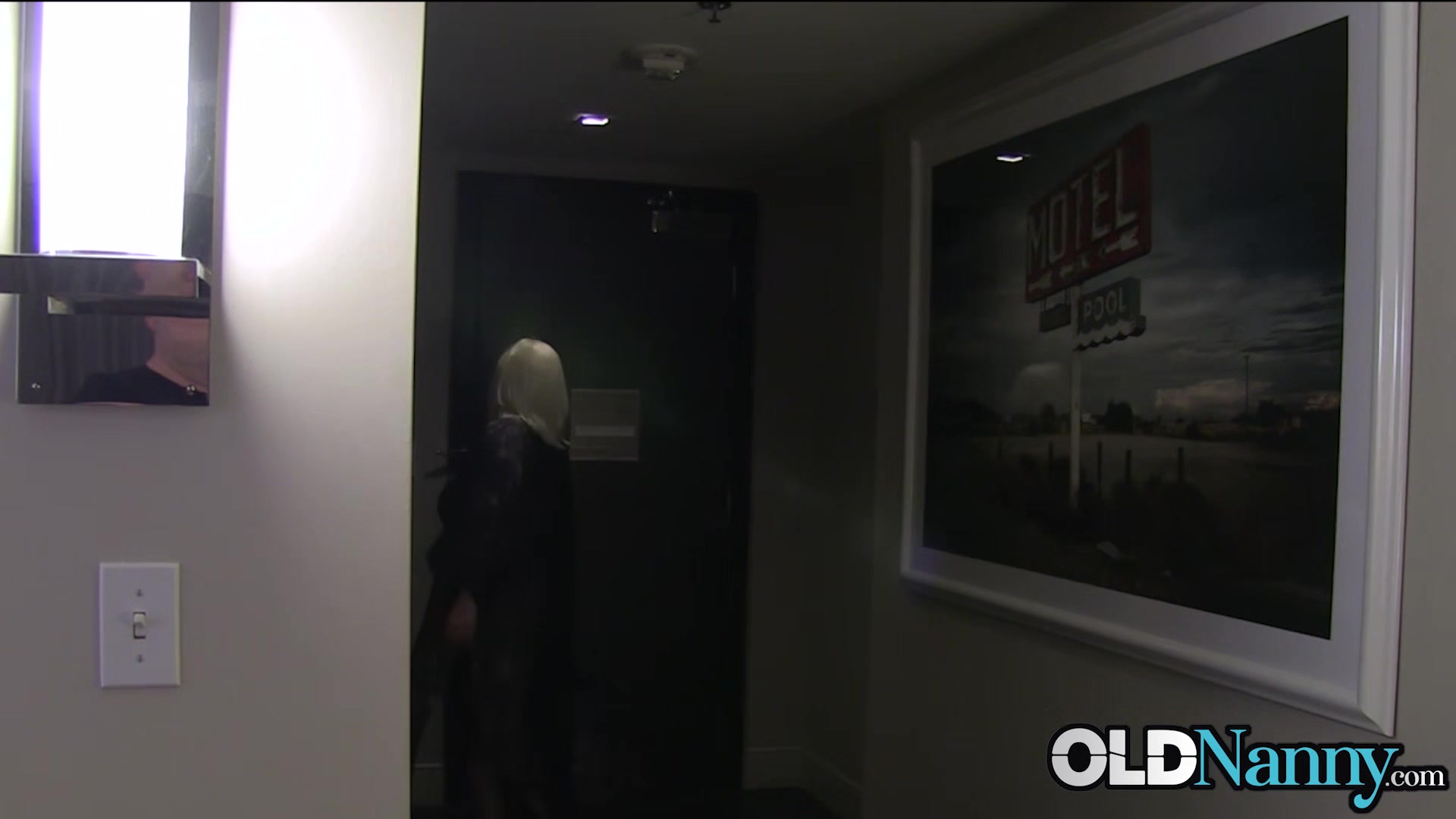 OLDNANNY Lacey Starr ordered a female escort to her hotel room