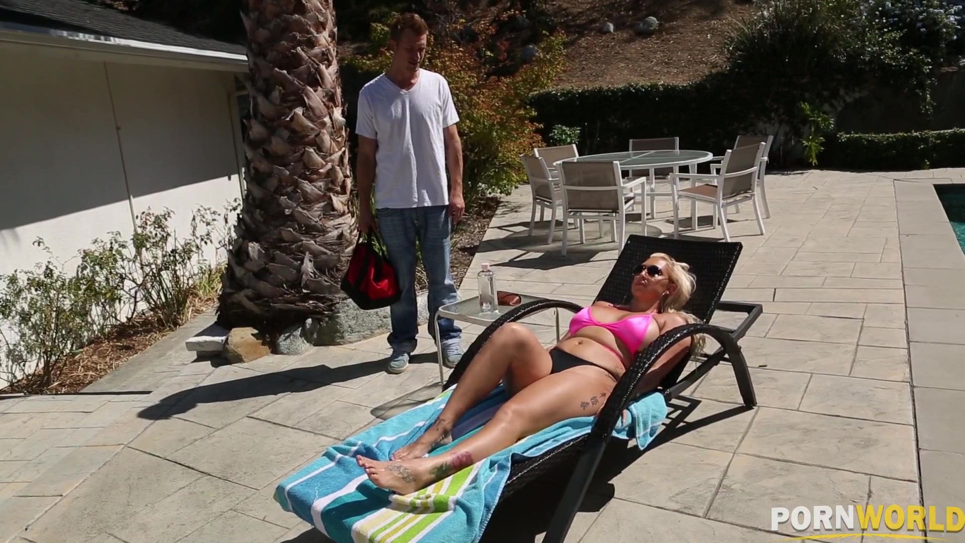 Sultry Blonde Ass Fucked - PornWorld