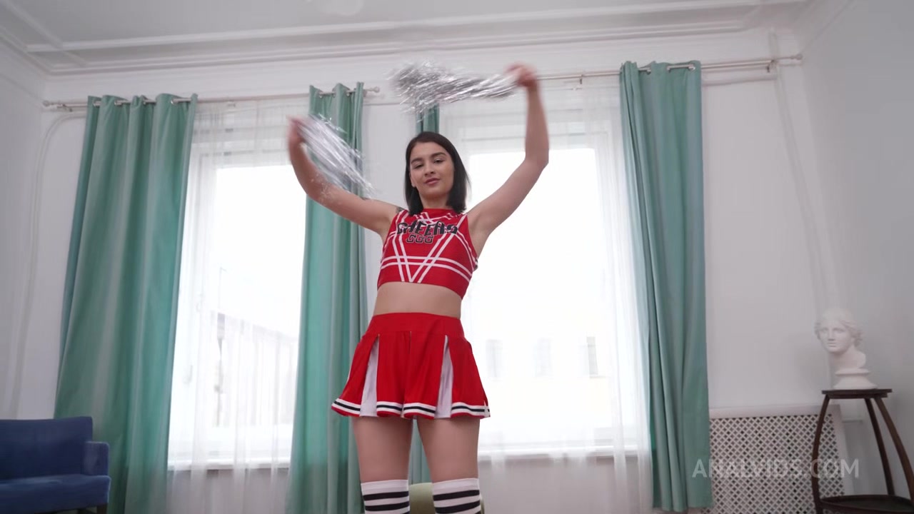 GANG BANG 5 on 1 - Oriental Cheerleader Effy End DPP/DVP/DP