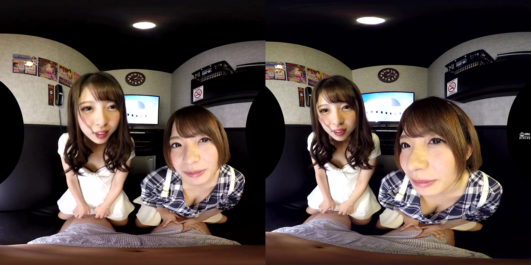 Rena Aoi & Rika Mari in Rena Aoi & Rika Mari Secret Sex in a Karaoke Box - CasanovA
