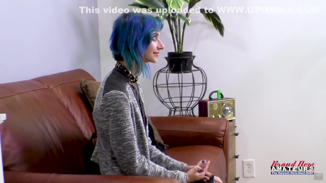 Blue Haired Inara Gets Pussy And Ass Fucked After Giving A Blowjob!