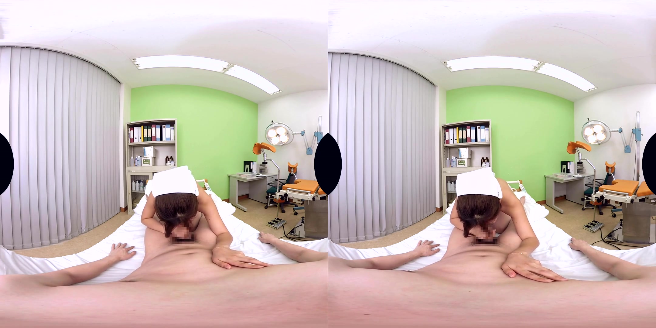 Late Night Visit Sex in the Hospital Room 2 - Asian Nurse Creampie