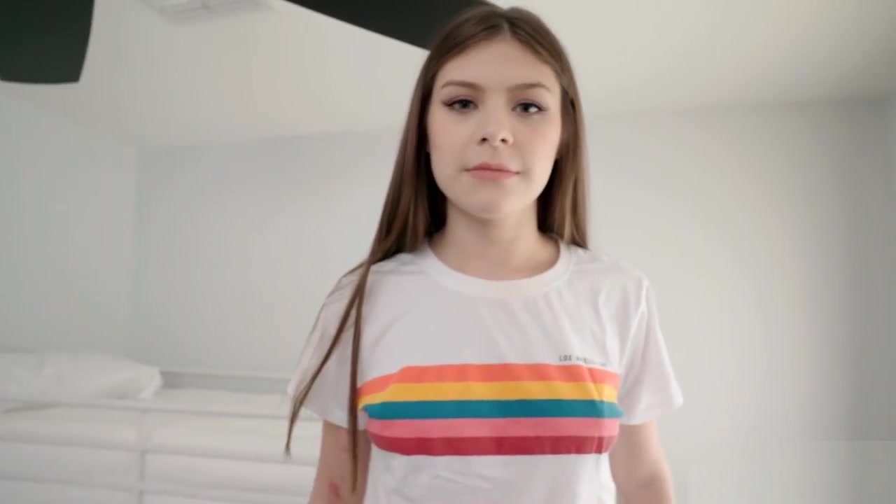 Crazy latina teen 18+ stepsister really wanted to be on top