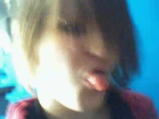 Young emo couple recorded themselves having a nice fuck