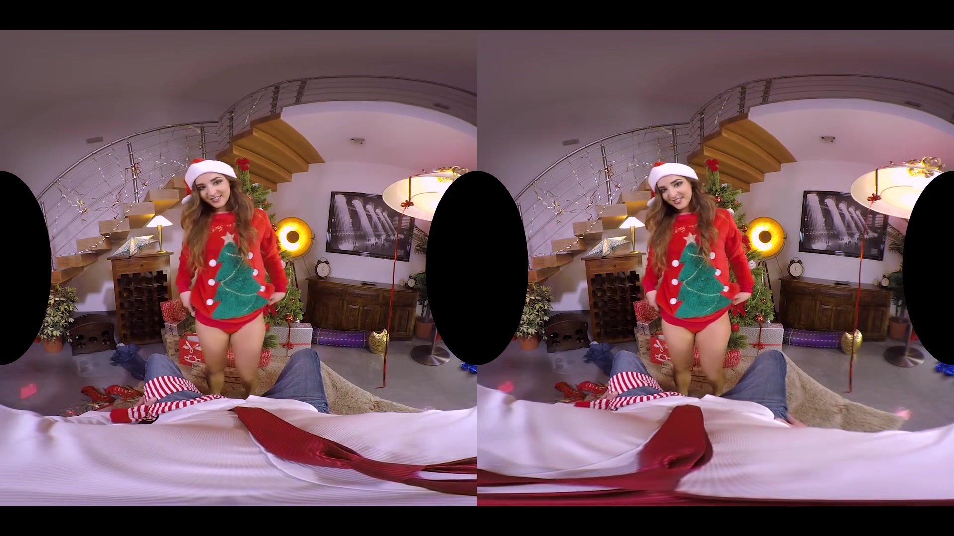 Receiving The Stockings - RealityLovers