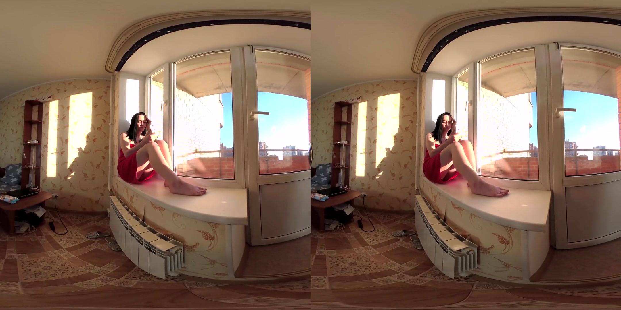 Linda in Linda Near the Window in Sunny Day - VRmodels