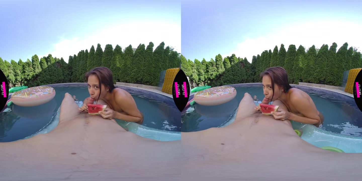 With Paula In The Pool