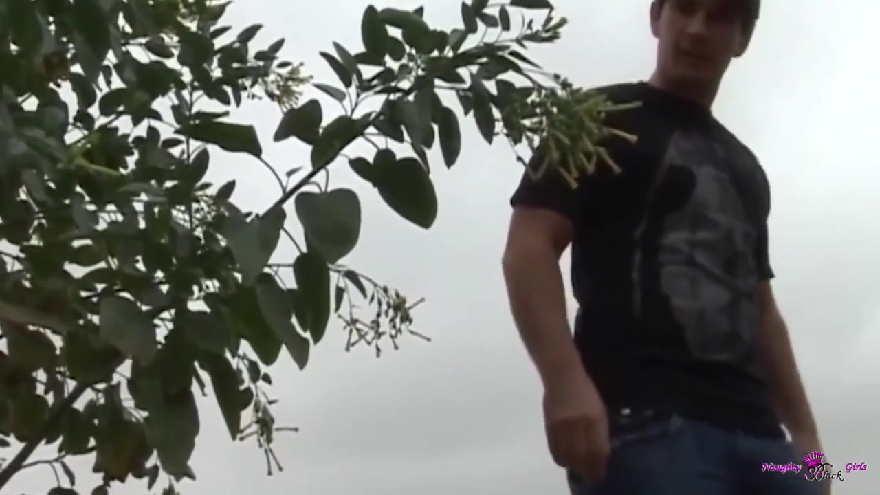 Instead Of Going On A Walk With His Girlfriend He Has Anal With The Ebony