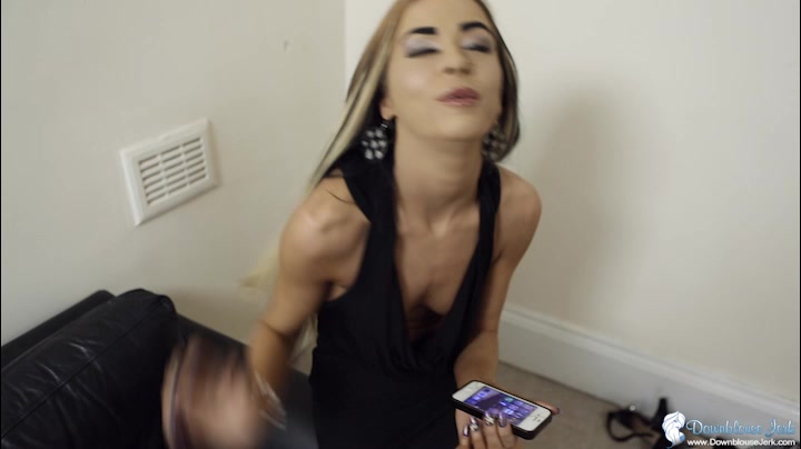 Lexus in Tits For A Lift - DownblouseJerk