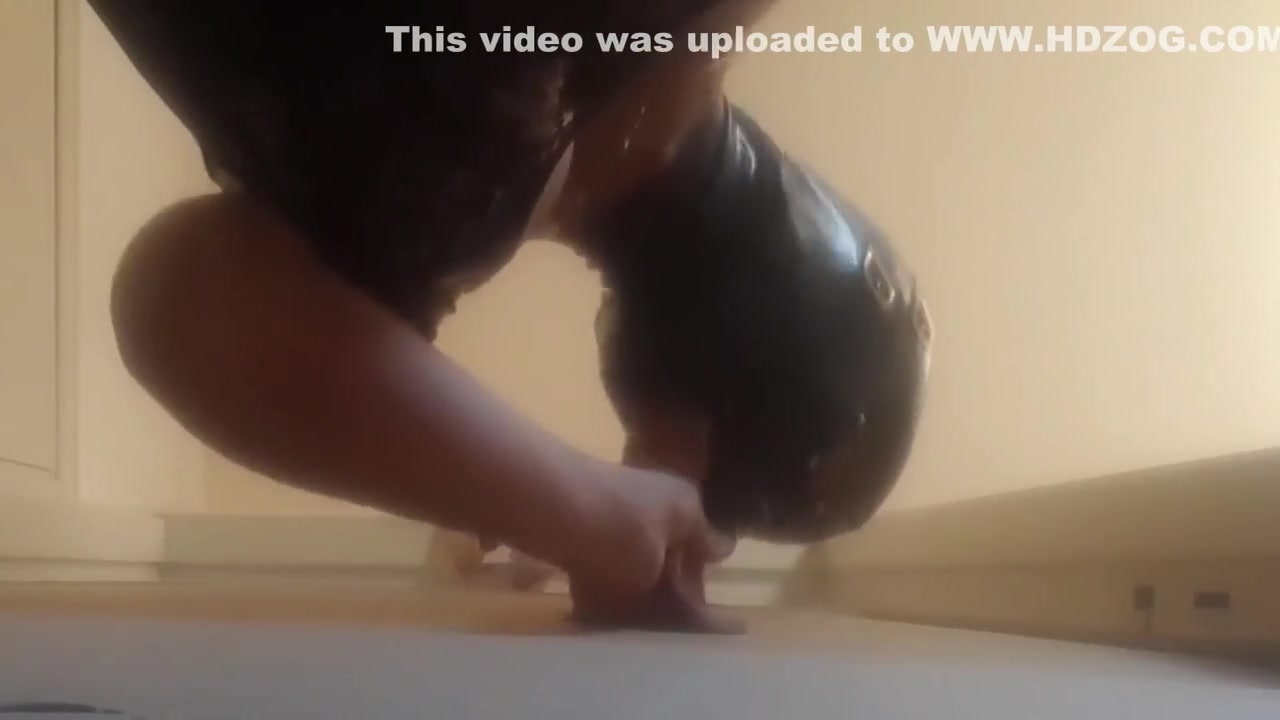 Wearing High Heels And Catsuit And Taking A Cock Down My Mouth And Pussy In Gloryhole