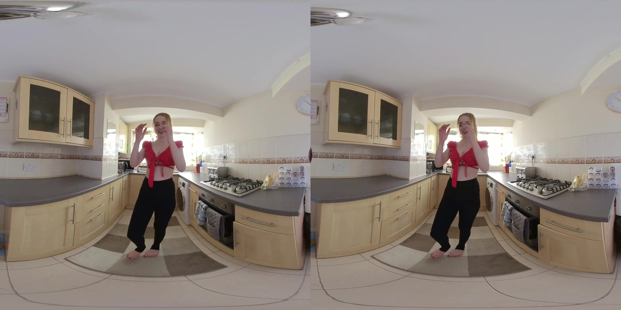 Can't Pay The Rent - Amateur Blonde Blowjob and Stripping