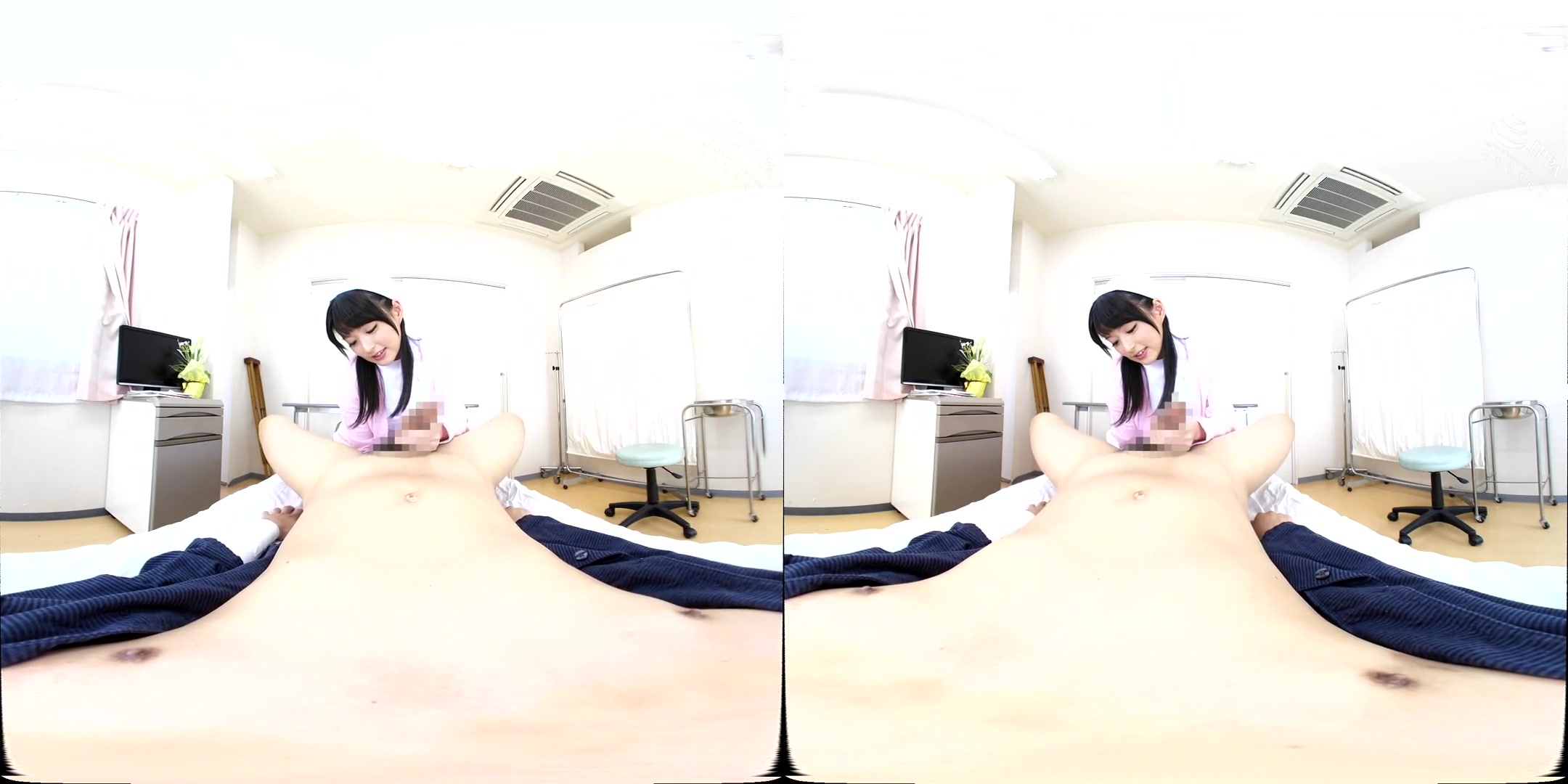 Cute Night Shift Nurse 1 - Asian Nurse Blowjob Riding Creampie