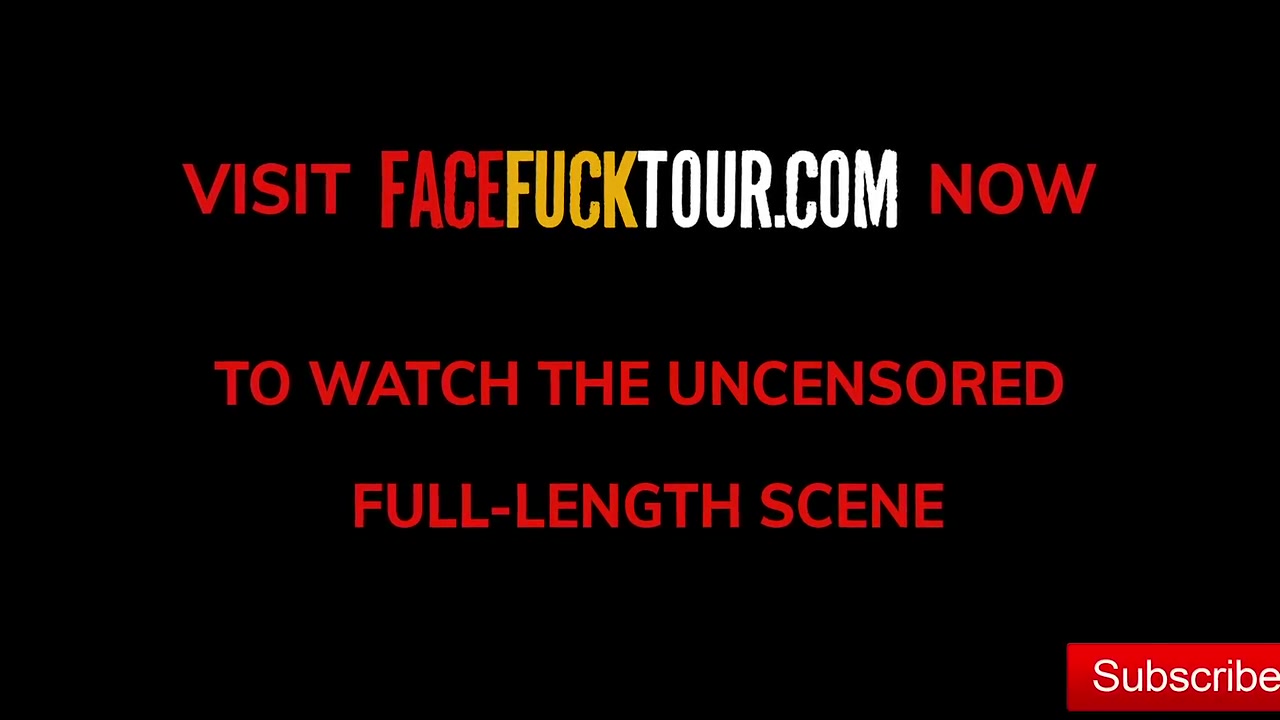 Busty Tattooed Blonde Submits Her Throat For Massive Cock Ramming
